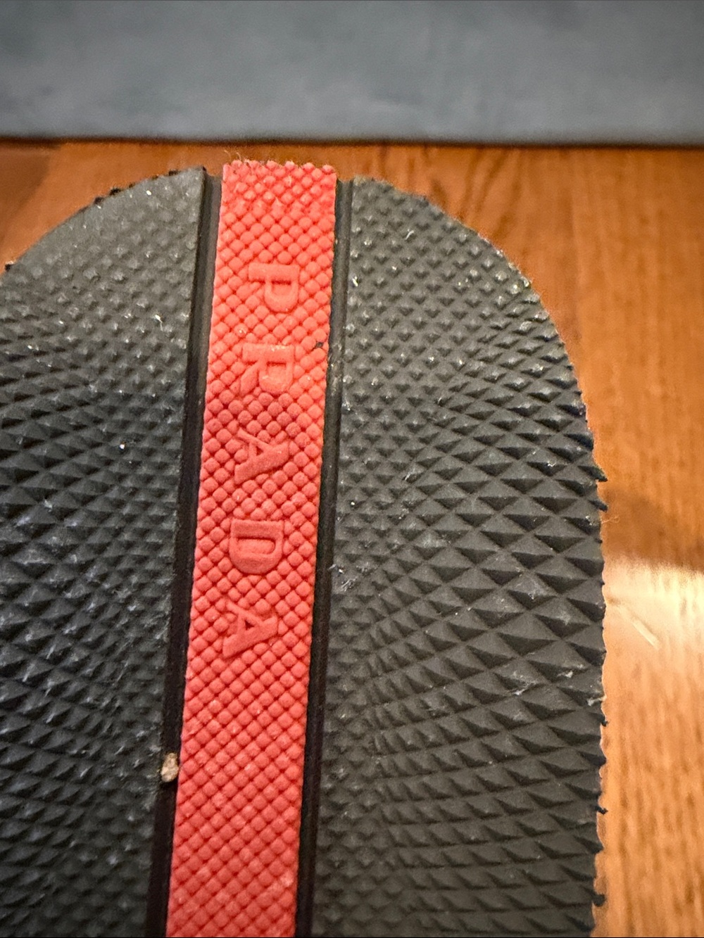 Prada Yellow Leather Platform Thong Sandals - Picture 10 of 17